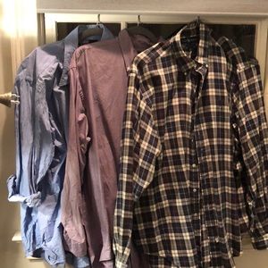 Set of 3 gently used long sleeved POLO